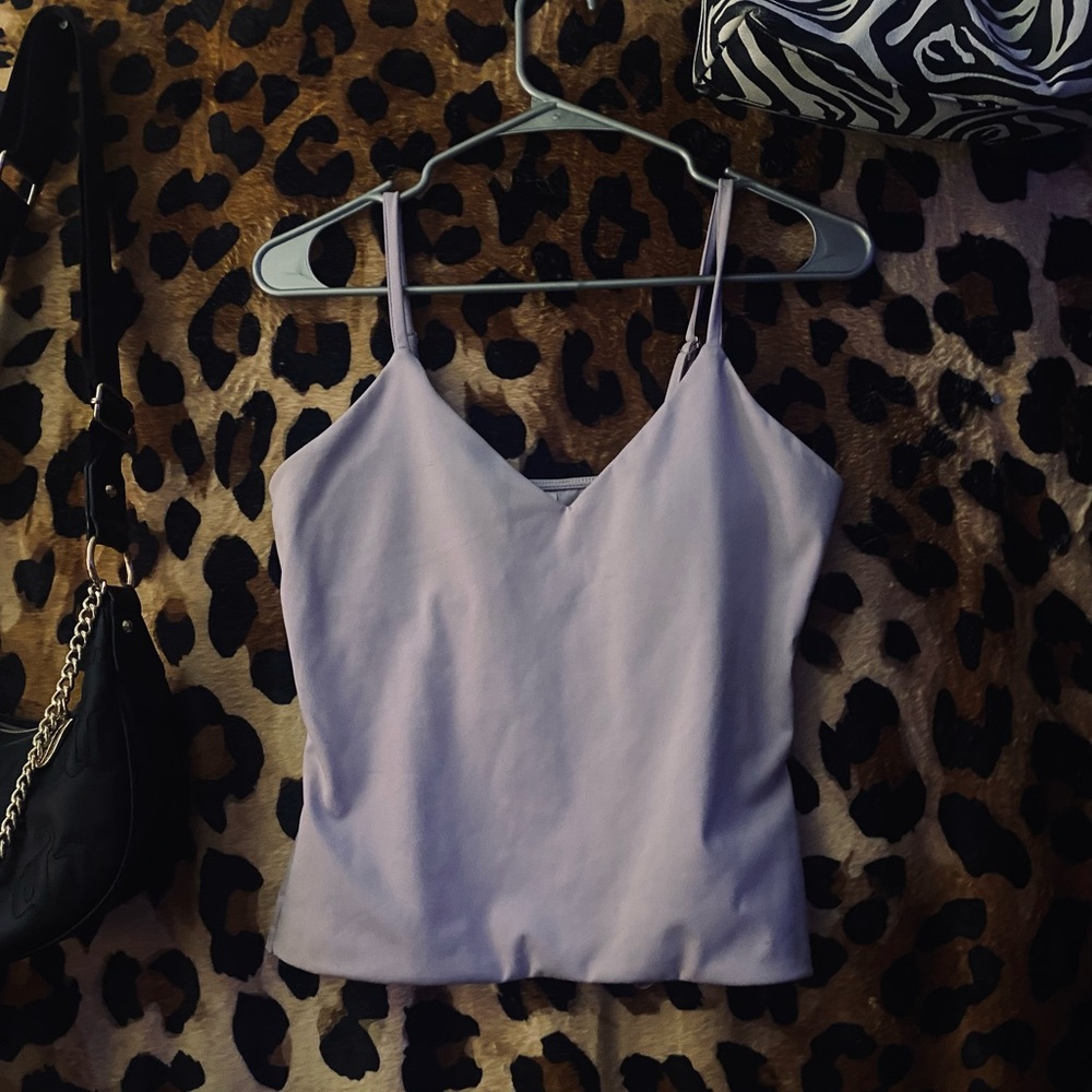 No Boundaries Light Purple Tank Top